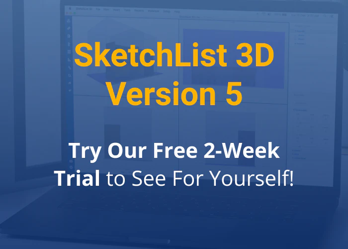 screenshot of SketchList 3D